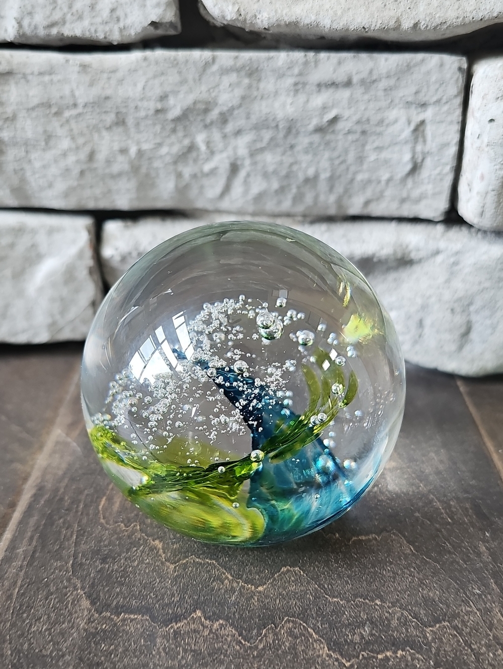 Evolution by Waterford Studio Art Glass Crystal Paperweight 2018